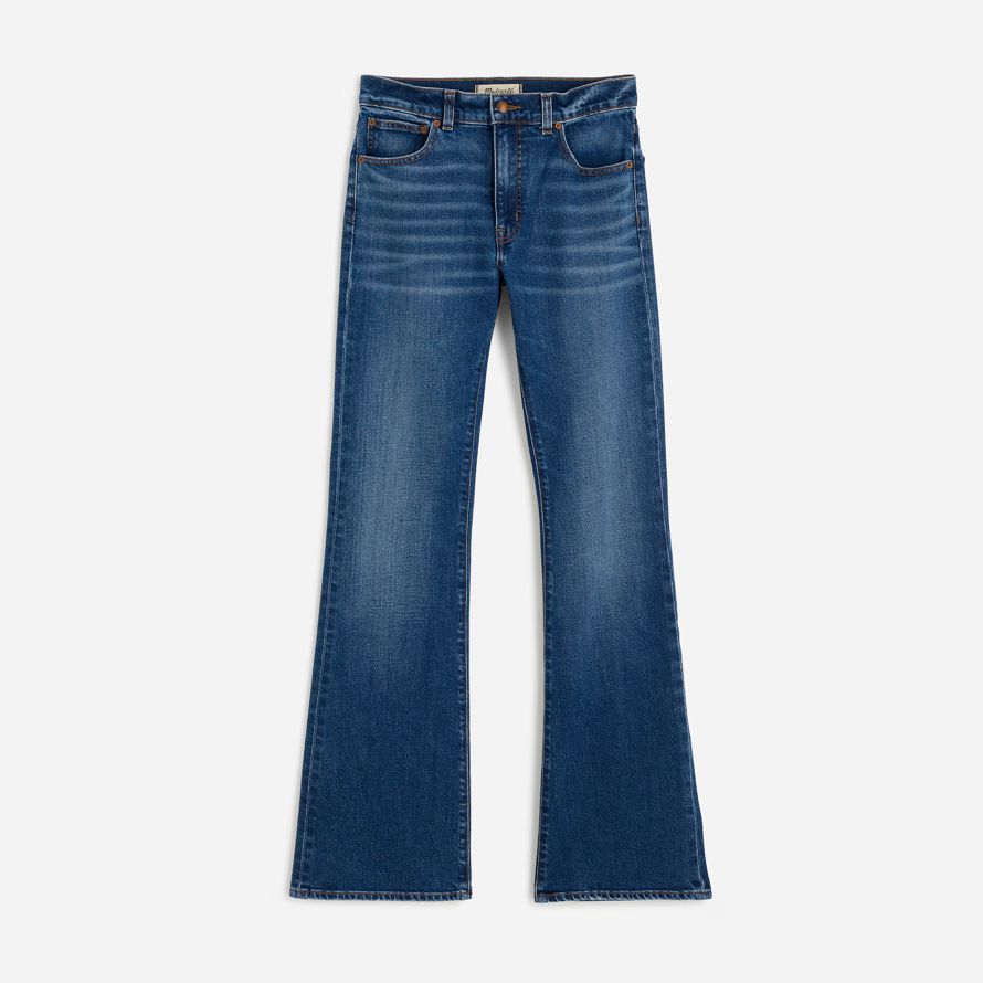 madewell the vintage flare womens jeans blue