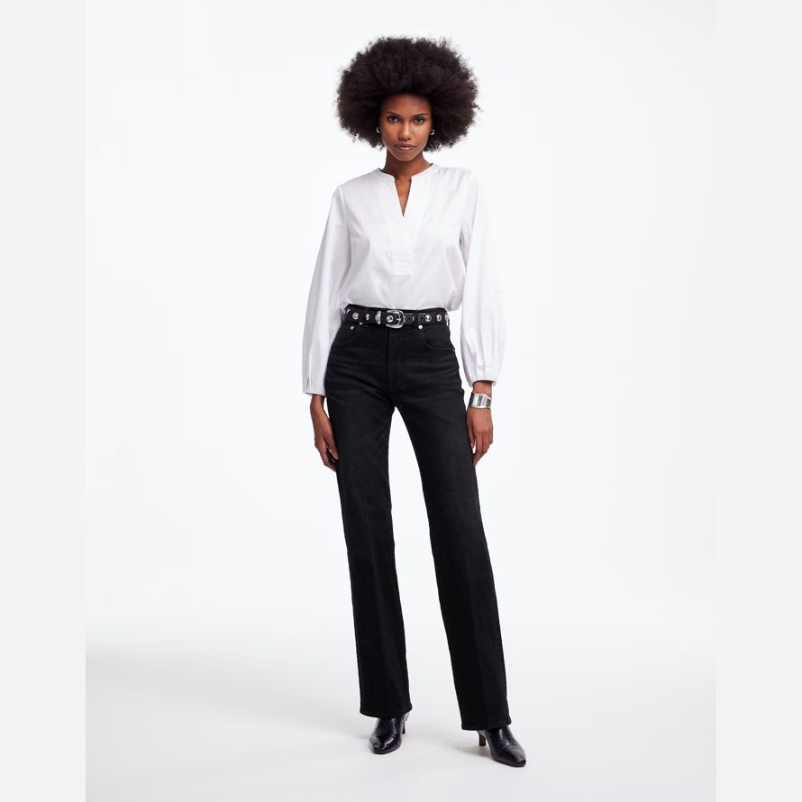 black madewell relaxed bootcut womens jeans