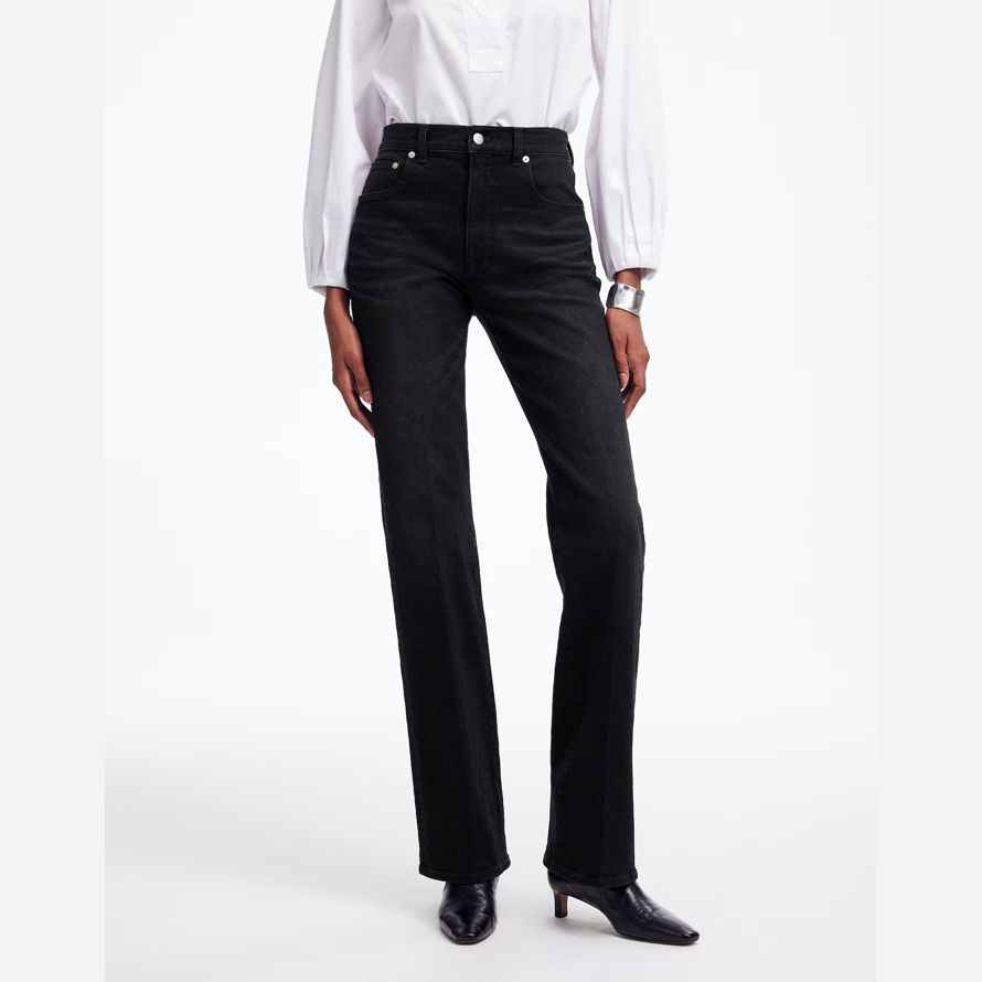 black madewell relaxed bootcut womens jeans