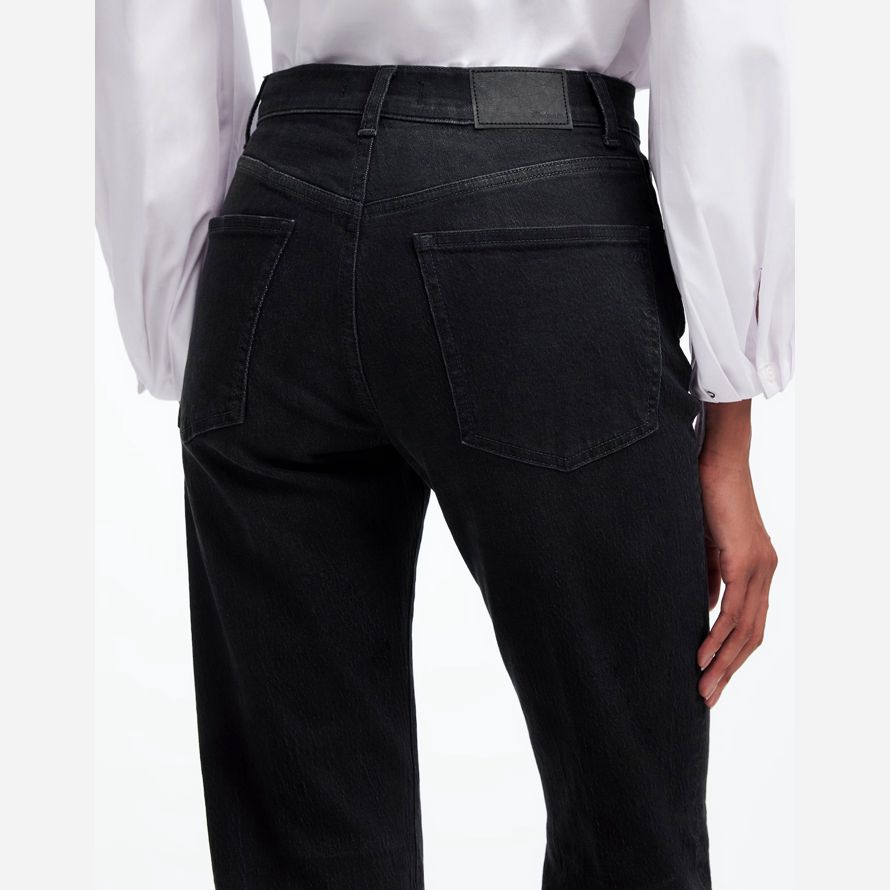 black madewell relaxed bootcut womens jeans