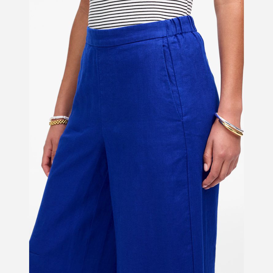 blue madewell pull-on barrel womens pants
