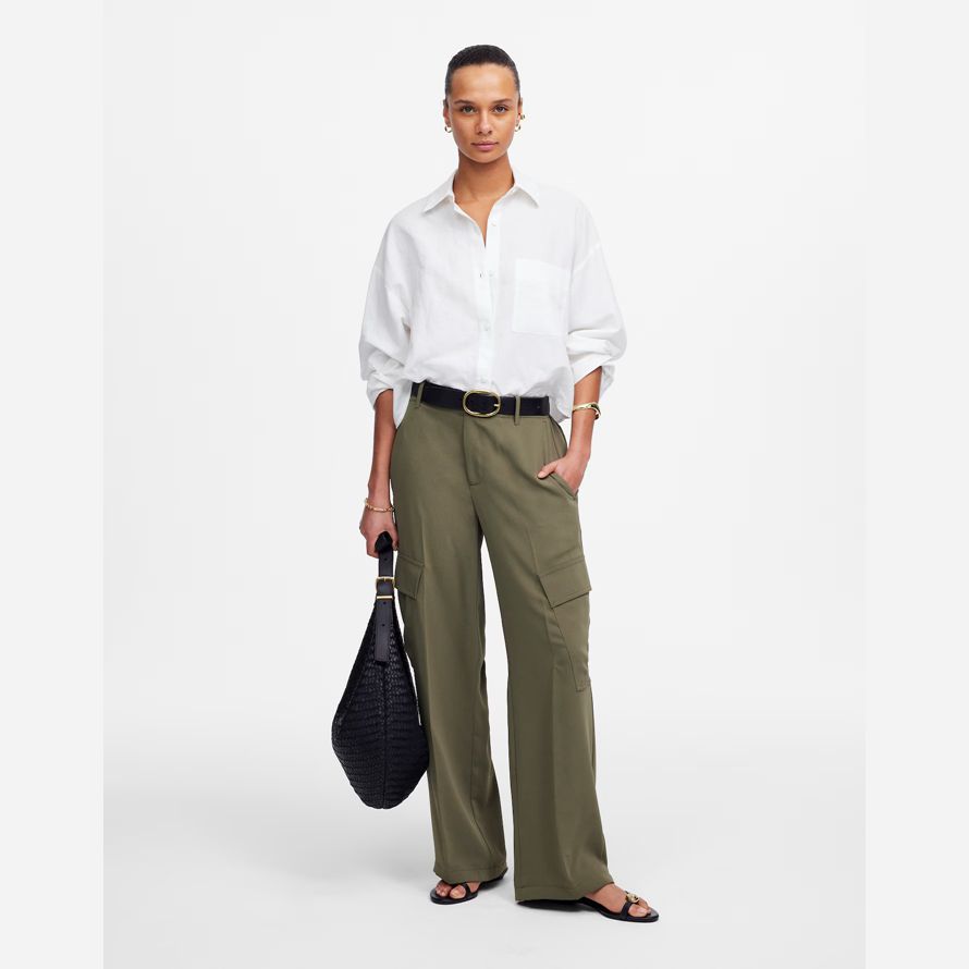 olive madewell pull-on utility womens pants