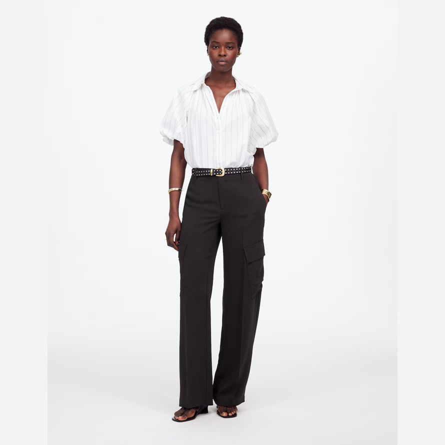 black madewell pull-on utility womens pants