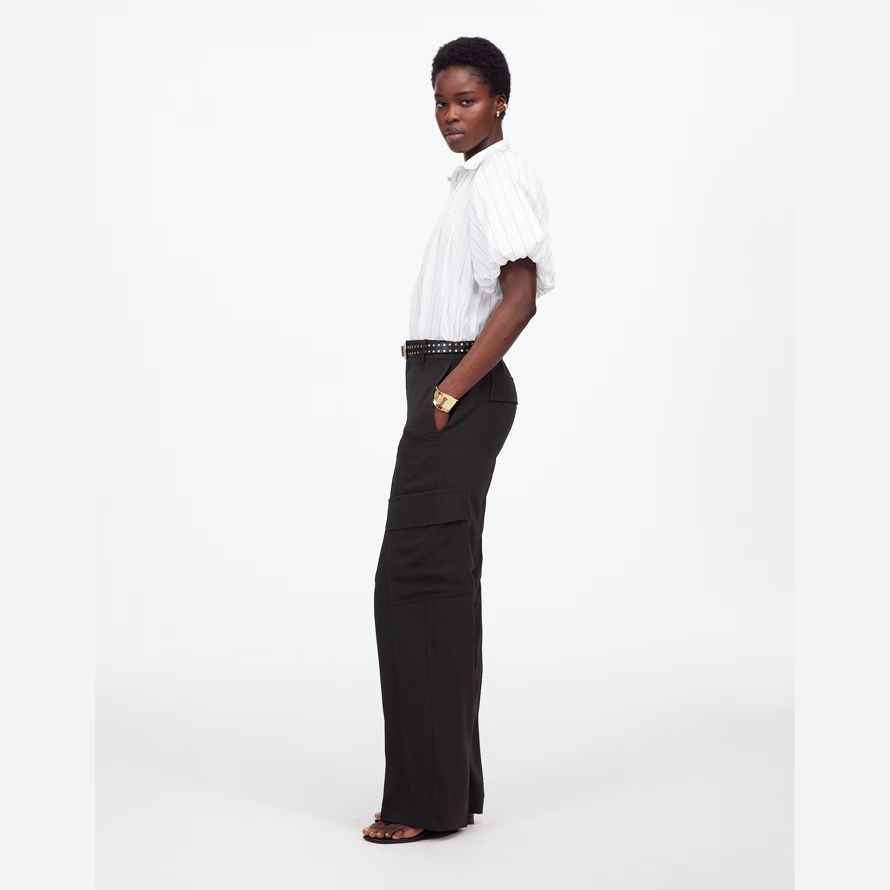 black madewell pull-on utility womens pants