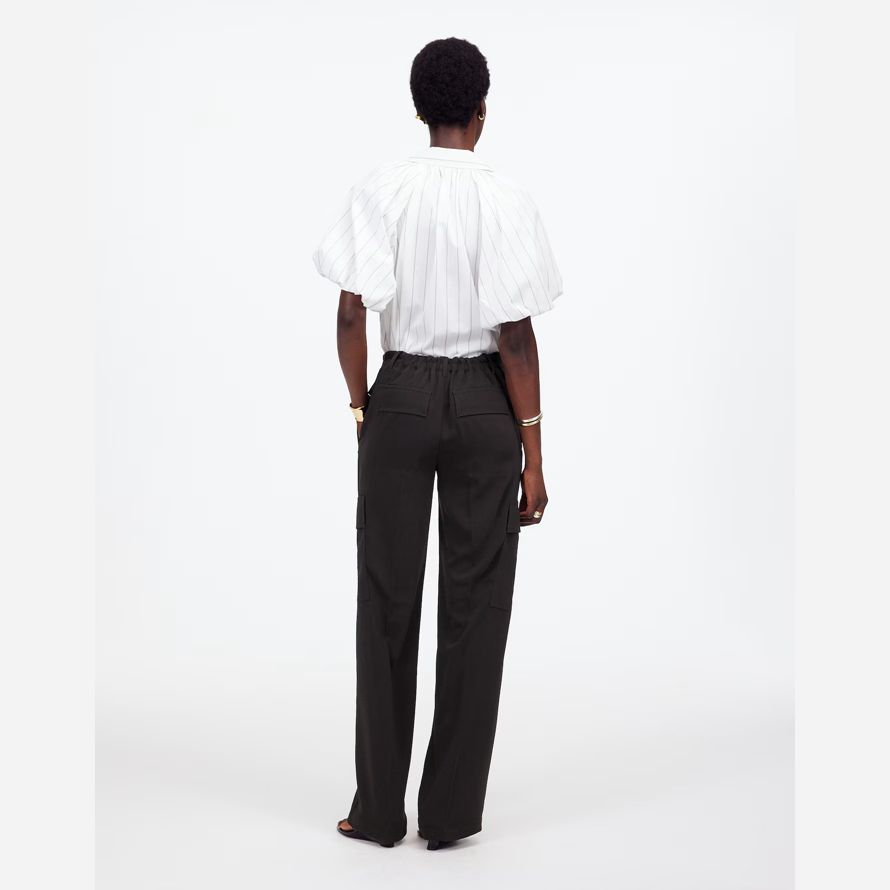 black madewell pull-on utility womens pants