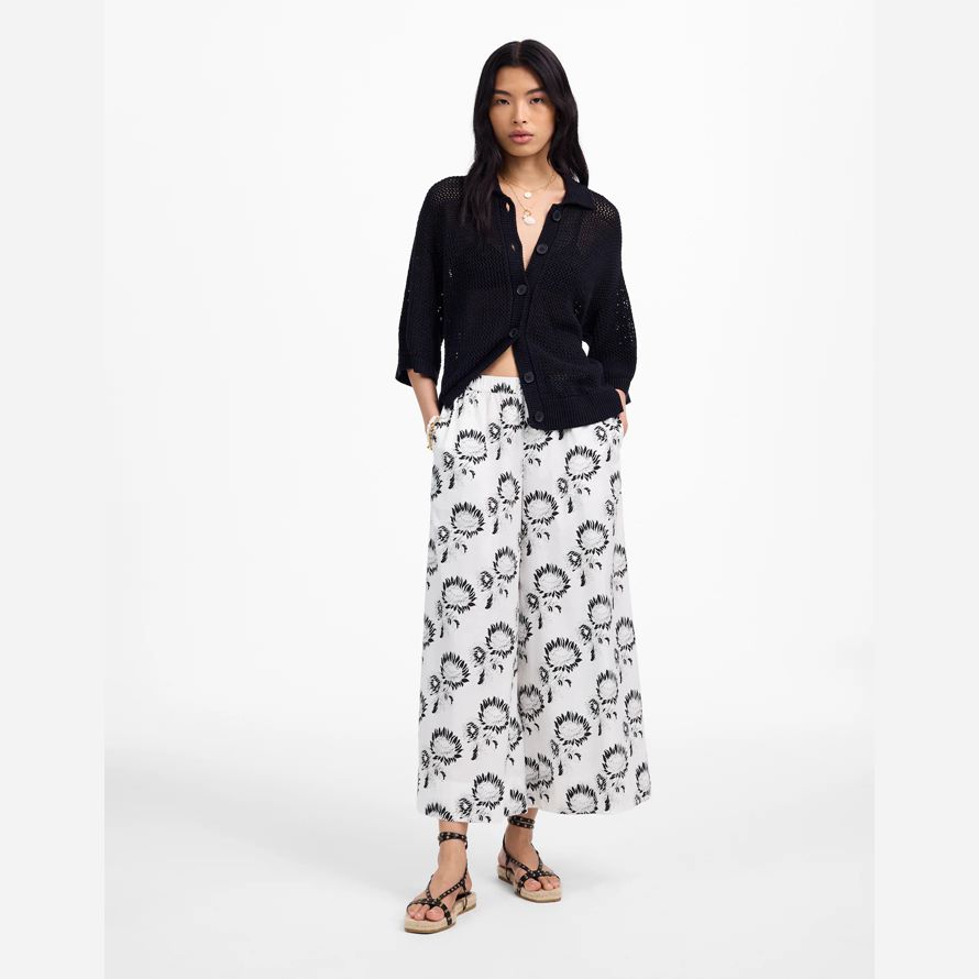 white black madewell pull-on cotton womens pants