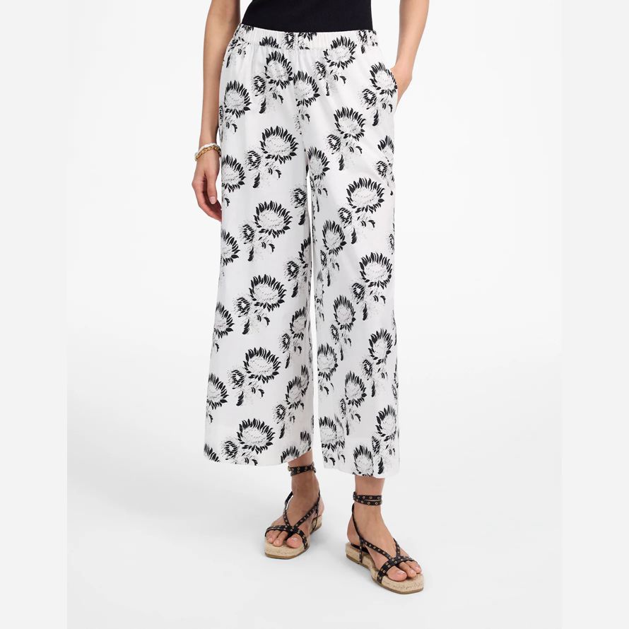 white black madewell pull-on cotton womens pants