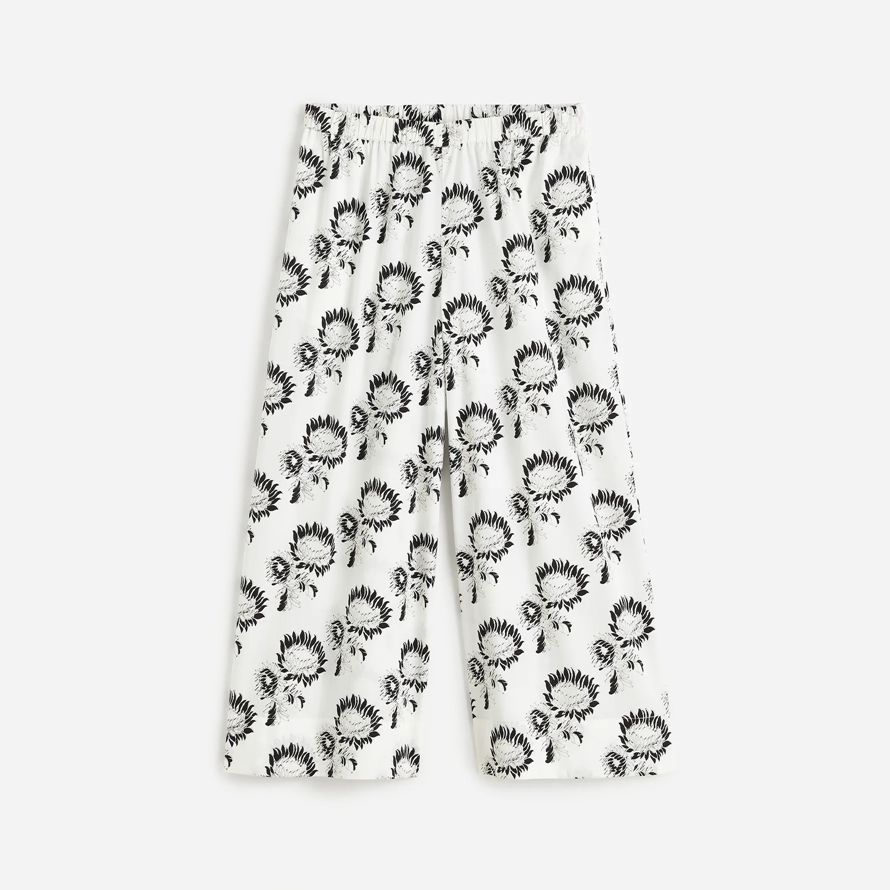 white black madewell pull-on cotton womens pants