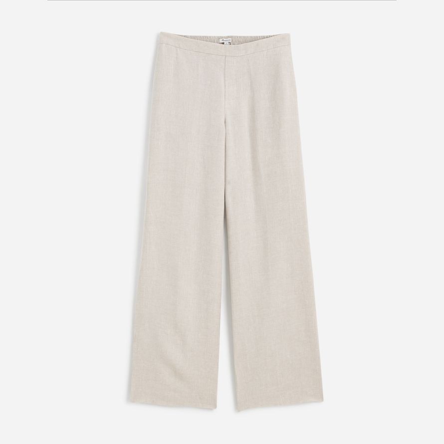 madewell the easy pull-on womens pants white