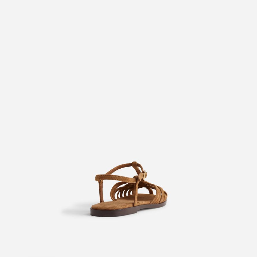 madewell the milano fisherman womens sandals brown