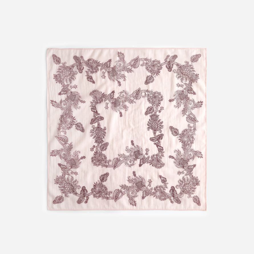 rose womens madewell organic cotton scarf