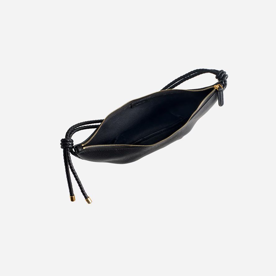 womens madewell the bolo shoulder bag black