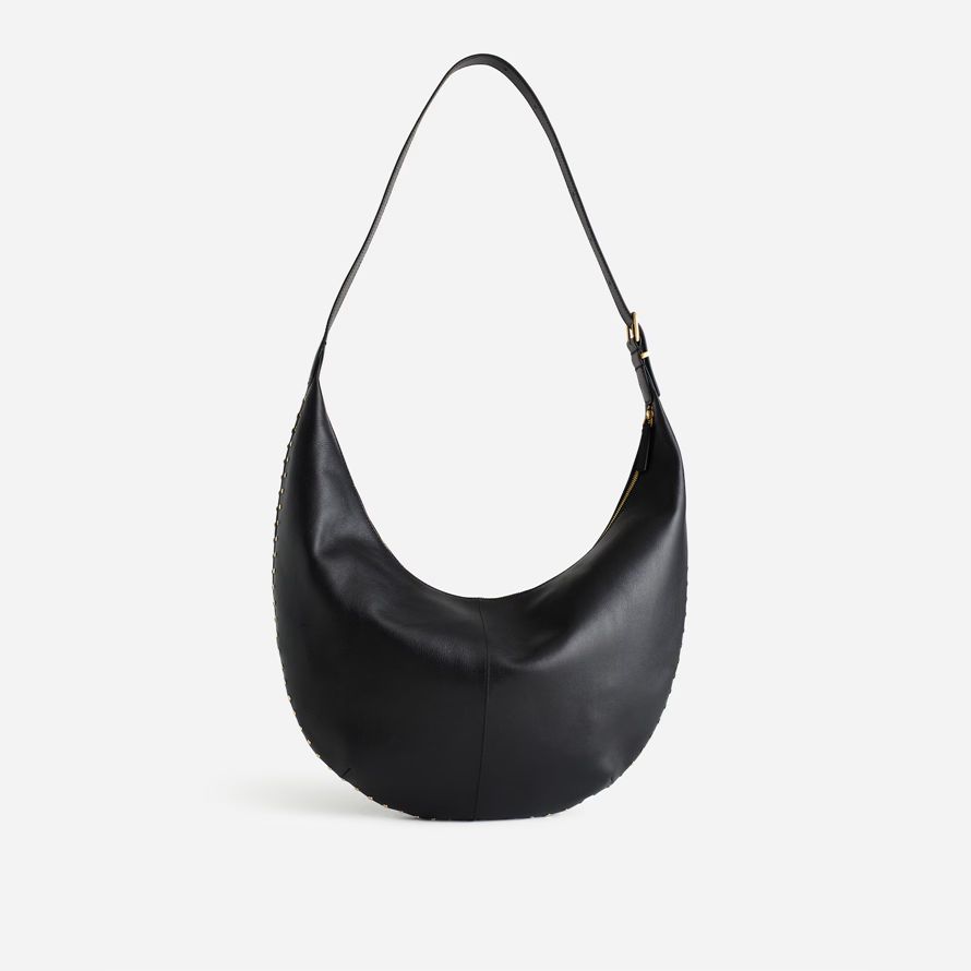 black madewell the essential curve womens shoulder bag