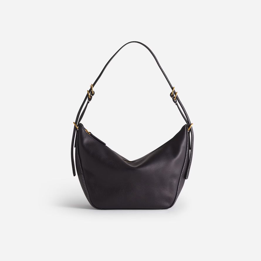 black womens madewell the keeper shoulder bag