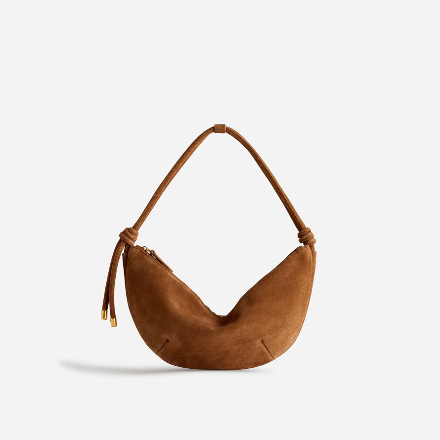 madewell the bolo womens shoulder bag brown