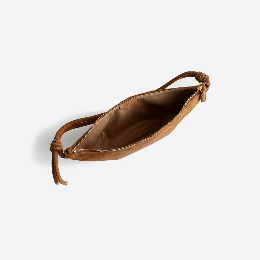 madewell the bolo womens shoulder bag brown