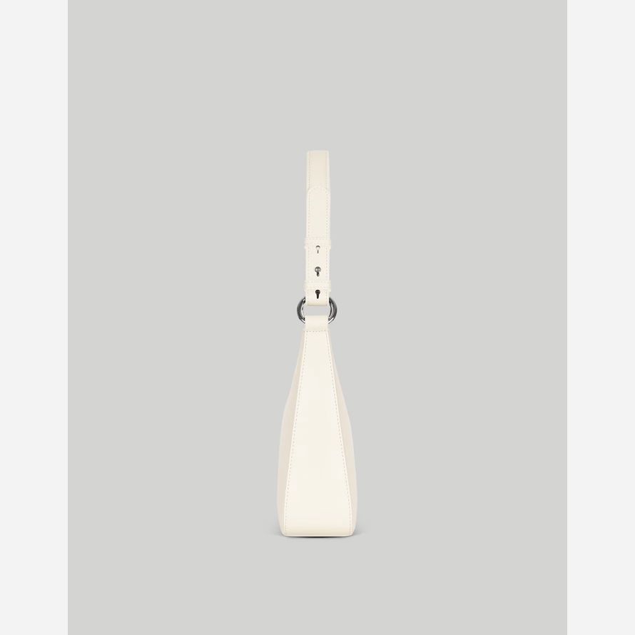 white madewell hyer goods luxe medium womens shoulder bag
