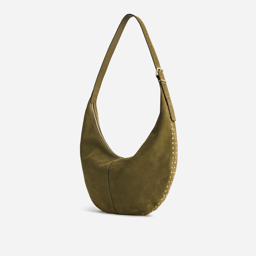 olive womens madewell the essential curve shoulder bag