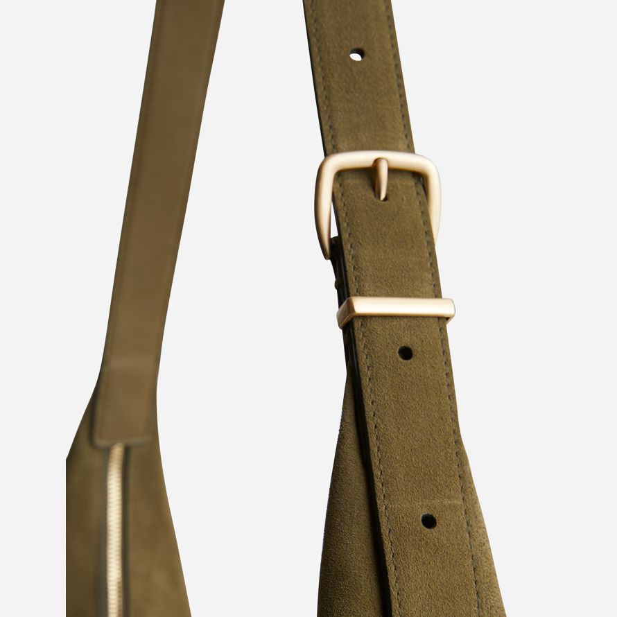 olive womens madewell the essential curve shoulder bag