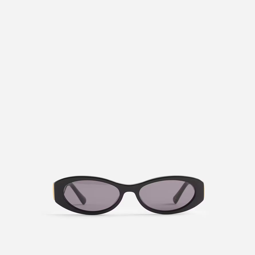 black madewell skinny oval womens sunglasses