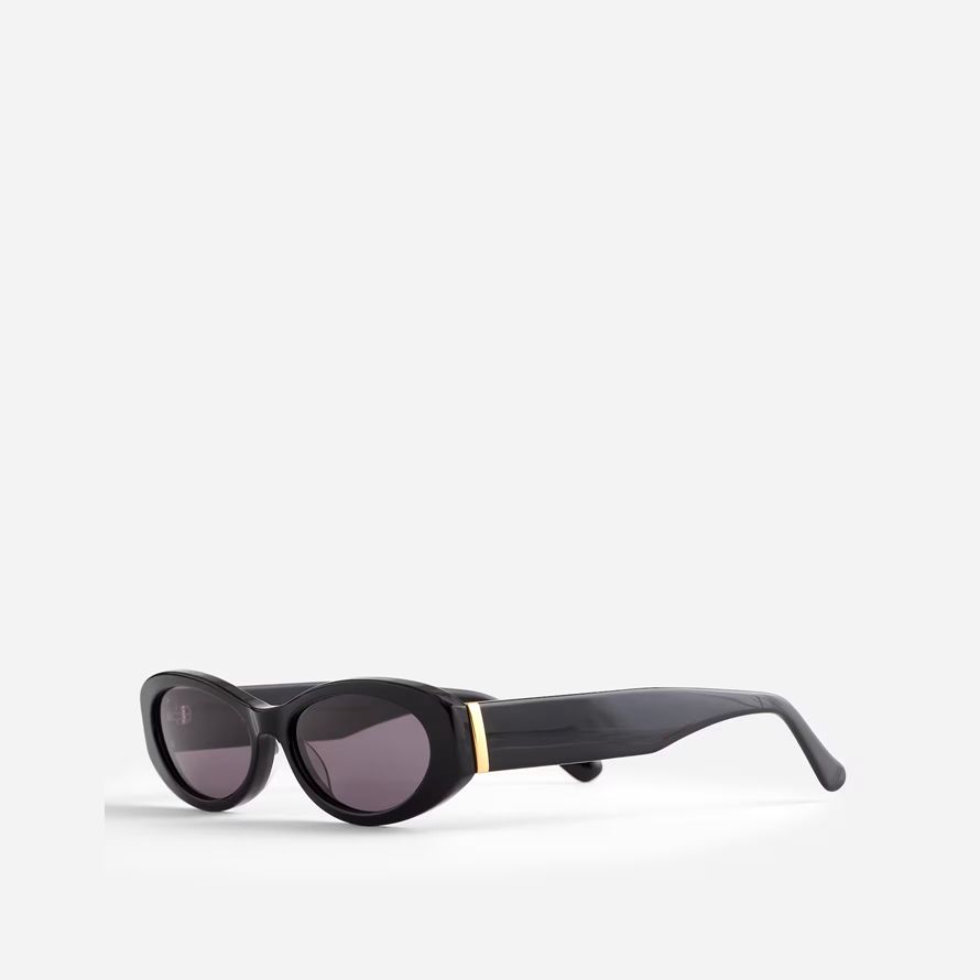black madewell skinny oval womens sunglasses