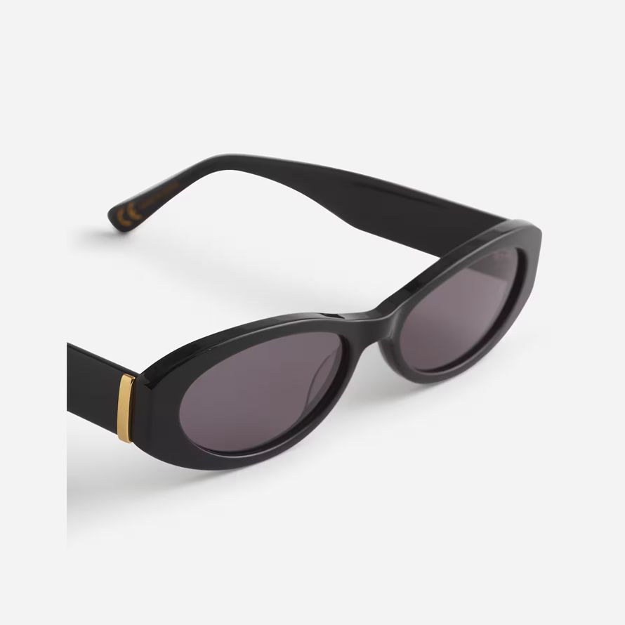 black madewell skinny oval womens sunglasses
