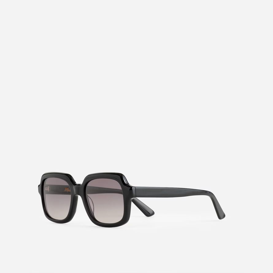womens madewell oversized square sunglasses black