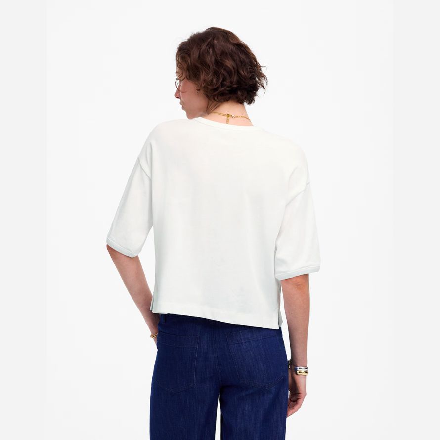 white womens madewell relaxed boxy t-shirts