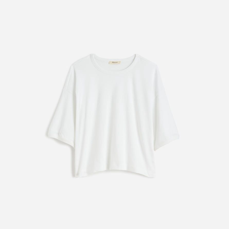 white womens madewell relaxed boxy t-shirts